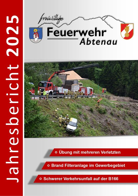 Jahresbericht 2025 der Freiwilligen Feuerwehr Abtenau
