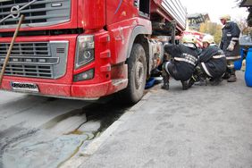 Einsatz der FF Abtenau im Gewerbegebiet Rain