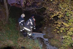 FF Abtenau - Einsatz VU mit Treibstoffaustritt