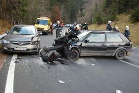 Feuerwehreinsatz Verkehrsunfall VoglaubergFeuerwehreinsatz Verkehrsunfall Voglauberg