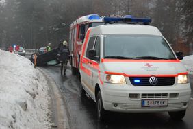 Verkehrsunfall B162 nähe Recyclinghof