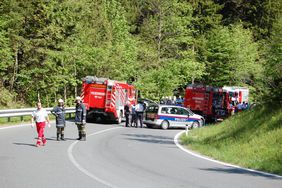 Einsatz FF Abtenau - VU mit Verletzten