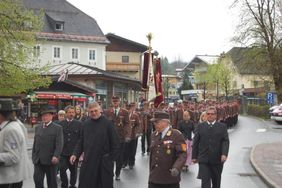 Marschblock der Freiwilligen Feuerwehr Abtenau